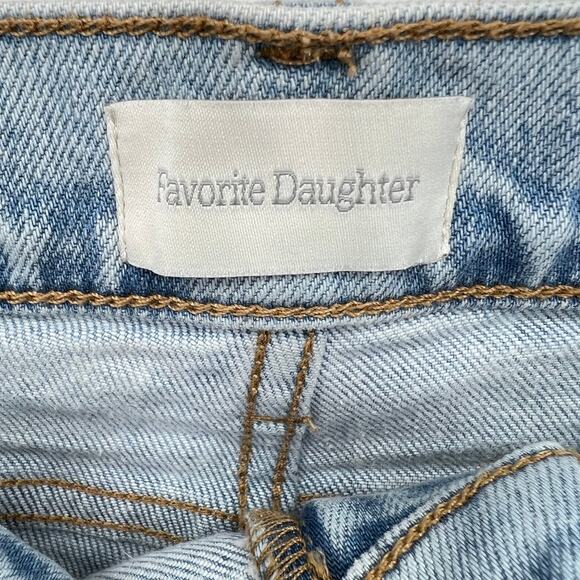 Favorite Daughter The Valentina Super High Rise Ankle Jeans Women's 27 Blue - Picture 5 of 14